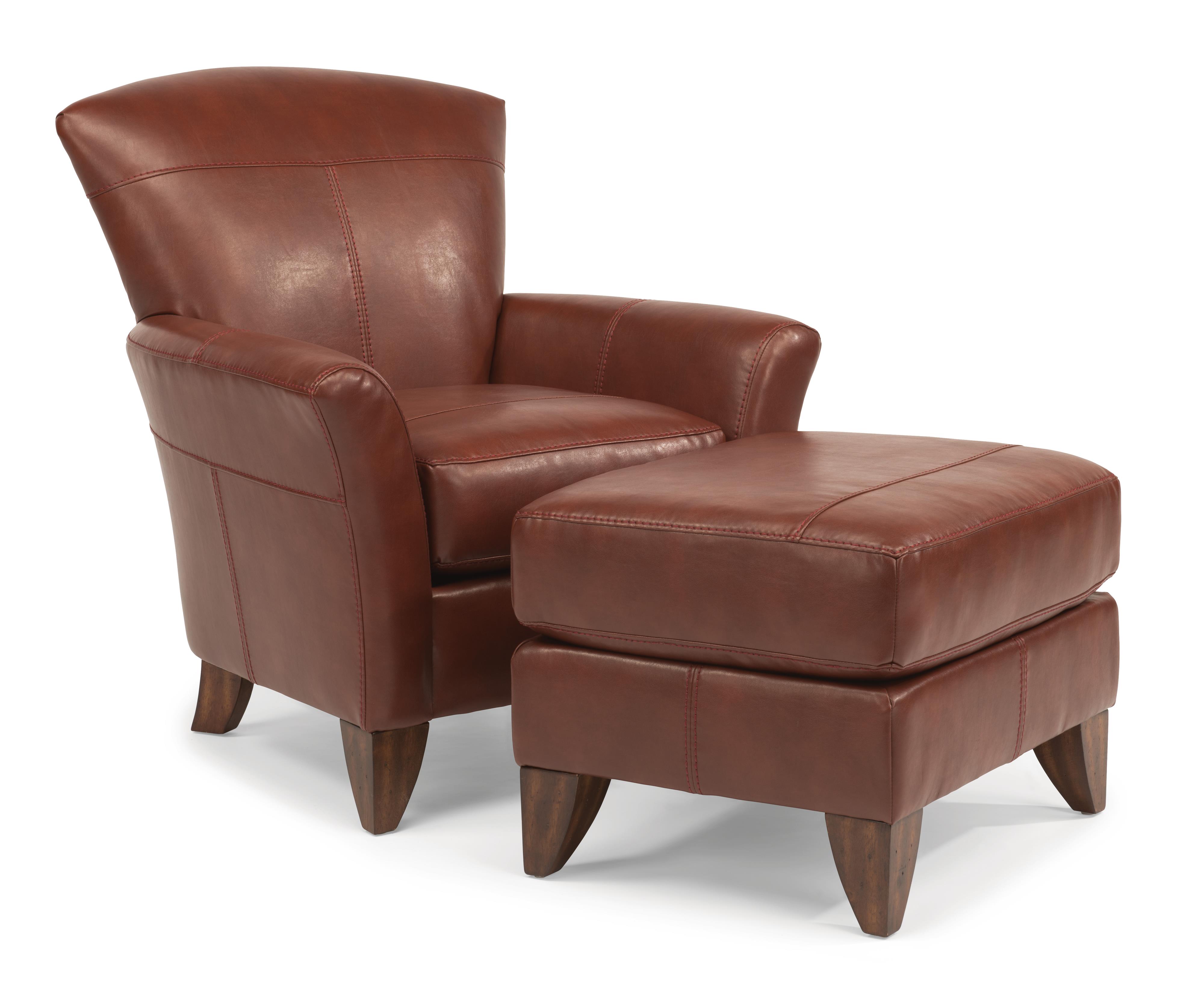Flexsteel Accents Jupiter Chair and Ottoman Set Belfort Furniture Chair & Ottoman Sets